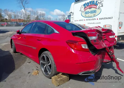 2018 Honda Accord Sport z USA, uszkodzony, nr VIN 1HGCV1F33JA054573